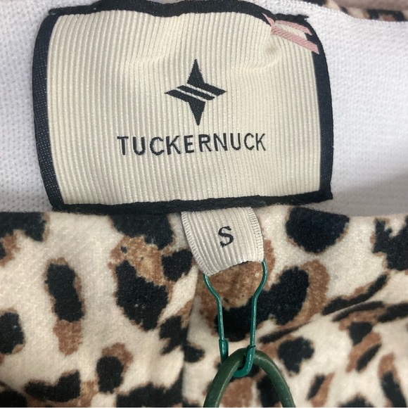 Tuckernuck Ashford Cropped Pants-Leopard Print-Women’s S-Business Casual-NEW-NWT - Picture 5 of 9